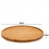 Tbua Aperitivo Bambu Redondo 30X1.5cm