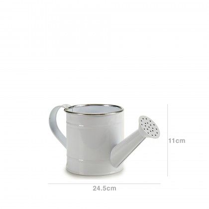 Regador Metal Fio Prata 750ml 11X24.5X11cm