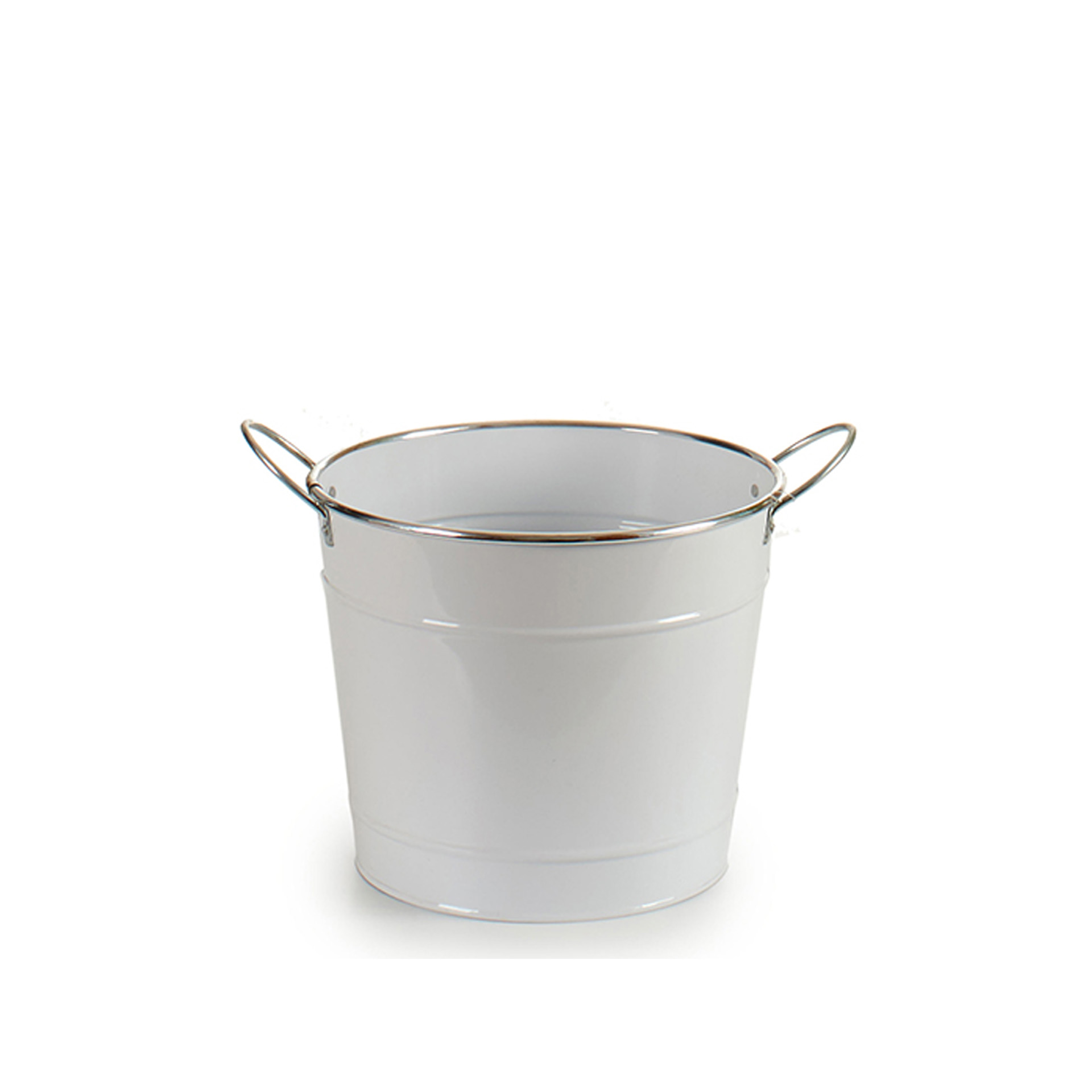 Balde Metal Fio Prata 800ml 30.5X23X19.5cm