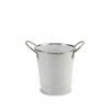 Balde Metal Fio Prata 800ml 30.5X23X19.5cm