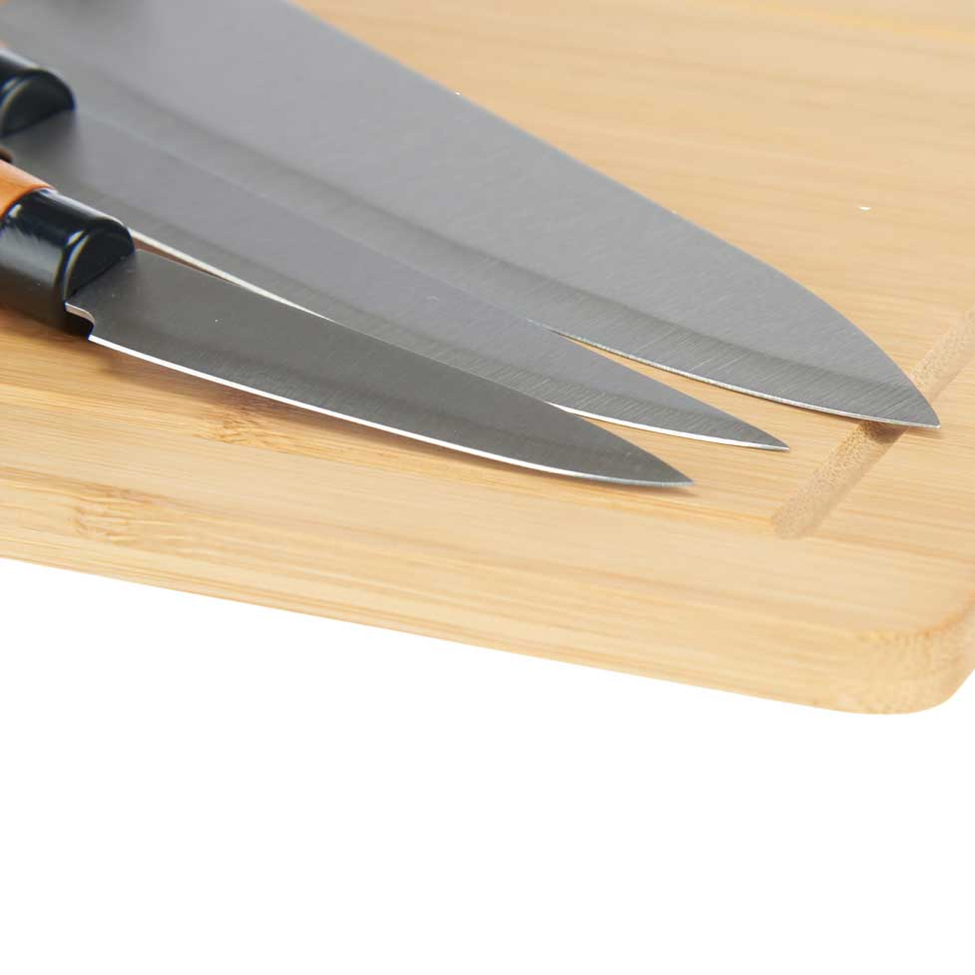 Tábua Queijo Bambu + 3 Facas 40X26.3X4cm