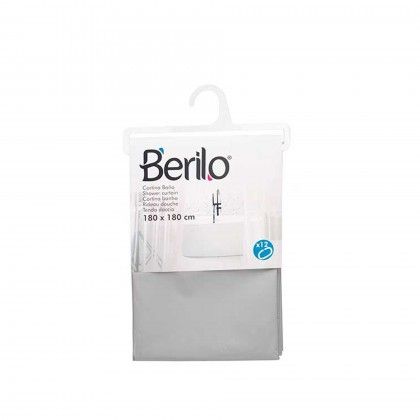 Cortina Plstico Wc Cinzento 180X180cm