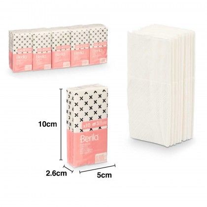Lenos Papel 3 Folhas 200X205mm Pack 10