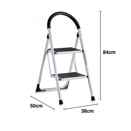 Escadote Metal 2 Degraus 38X50X84cm