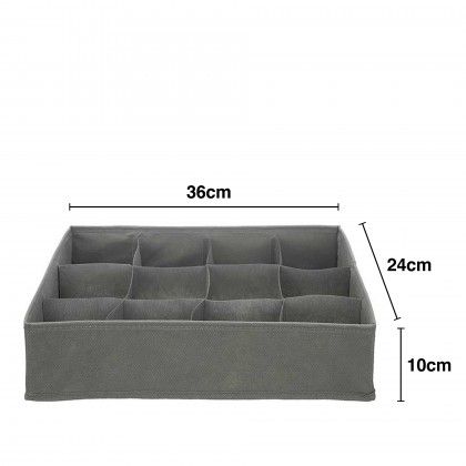 Caixa Organizadora Dobrvel com Divises 36X24X10cm