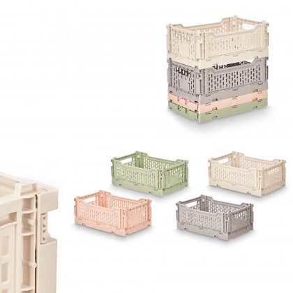 Caixa Dobrvel Plstico Multiusos 4L 26.6X17X3cm