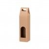 Saco Garrafa Kraft 9X9X38cm