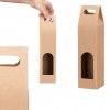 Saco Garrafa Kraft 9X9X38cm