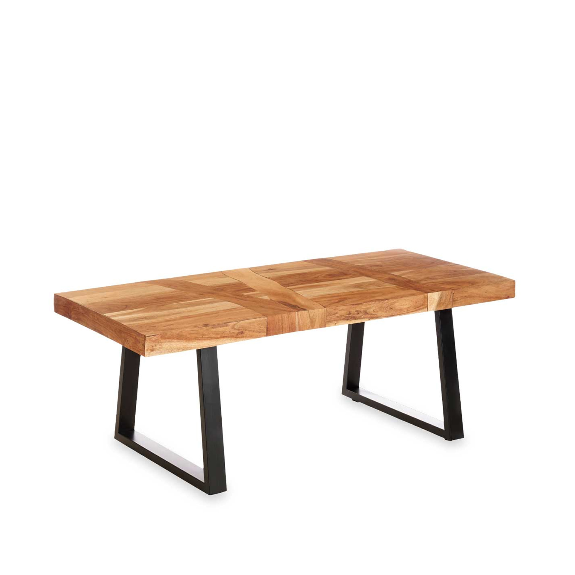 Mesa Madeira Acácia 120X60X48cm