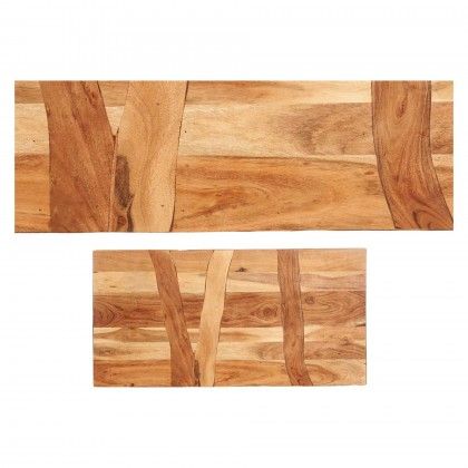 Mesa Madeira Accia 120X60X48cm