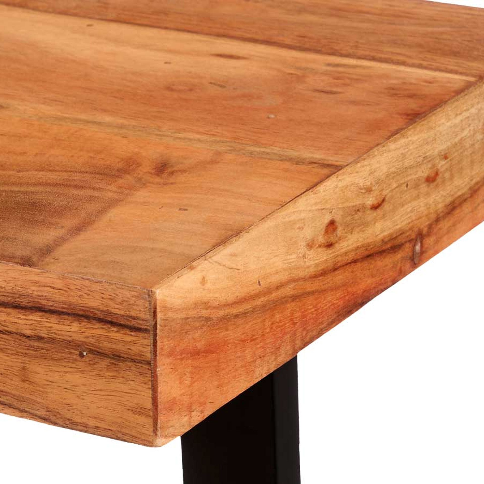 Mesa Madeira Acácia 110X35X77cm