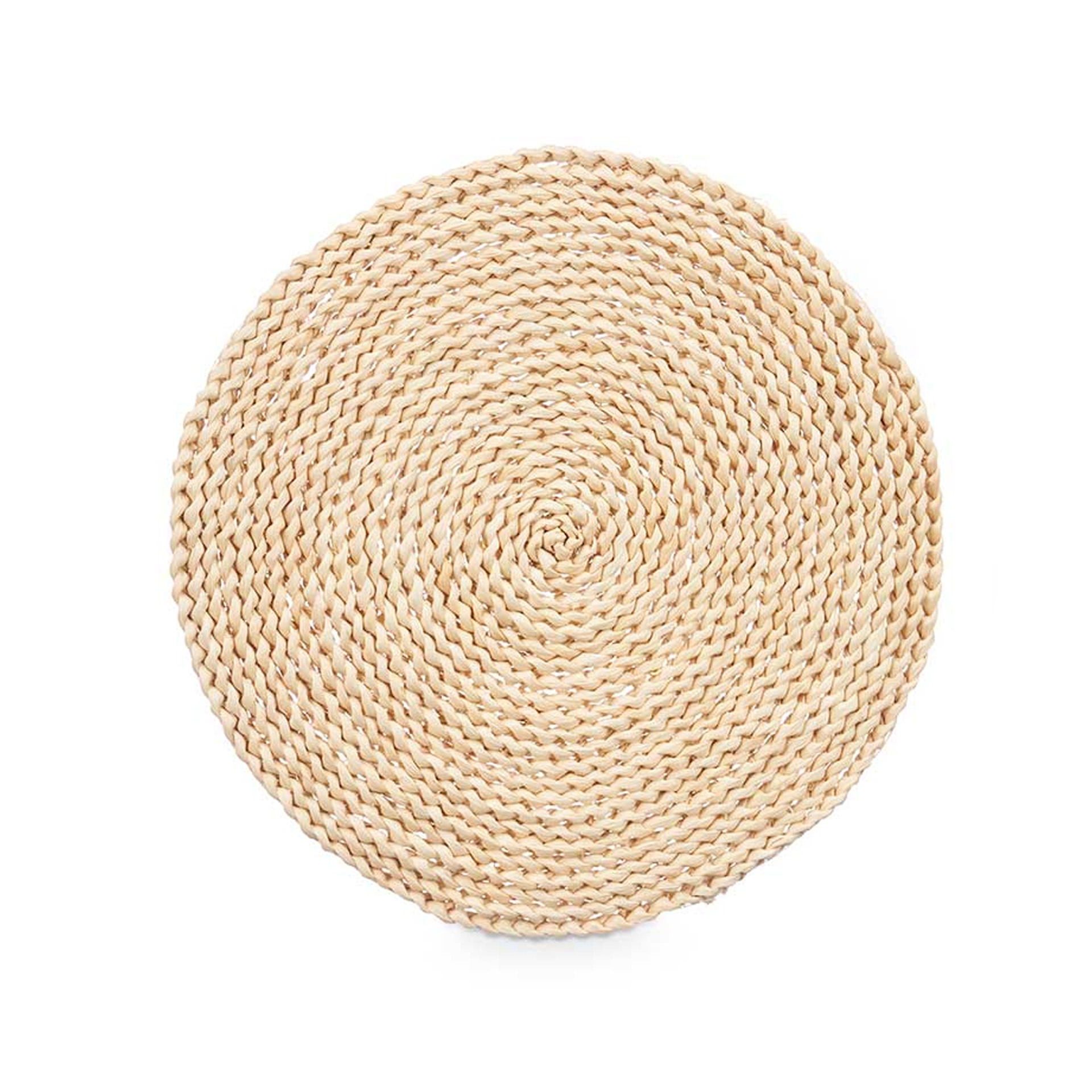 Individual Fibra Natural Redondo 35cm