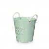 Vaso Metal Redondo Cor Sortida 20X22cm
