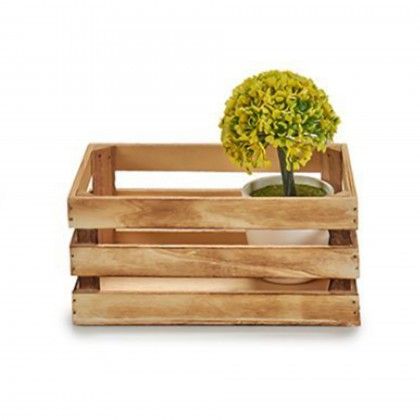 Caixa Decorativa Madeira Natural 20X13X9cm