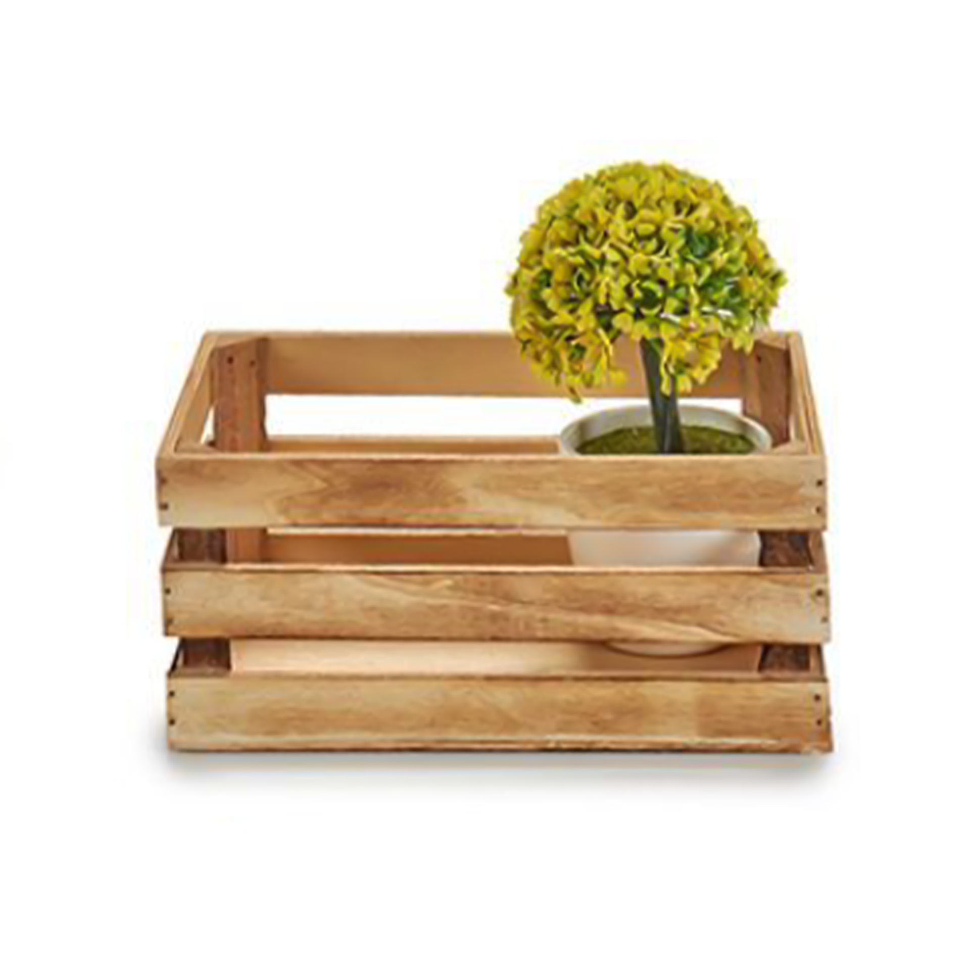 Caixa Decorativa Madeira Natural 20X13X9cm