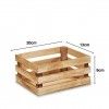 Caixa Decorativa Madeira Natural 20X13X9cm