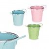 Vaso Metal Fio Prata Redondo Cor Sortida 11X16X11cm