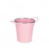 Vaso Metal Fio Prata Redondo Cor Sortida 11X16X11cm