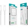 Cabo Dados Pd Type-C para Type-C Branco 1M 100W Fast Charge