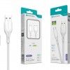 Cabo Dados Usb 3.1 para Type-C Branco 1.20M 5A