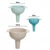 Funil Plstico com Filtro 6/8/10cm Pack 3