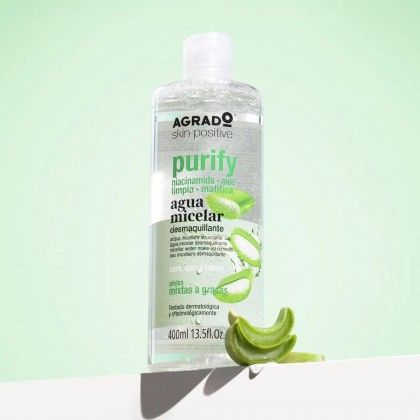 Água Micelar Desmaquilhante Purify 400ml Água Micelar Desmaquilhante Purify 400ml