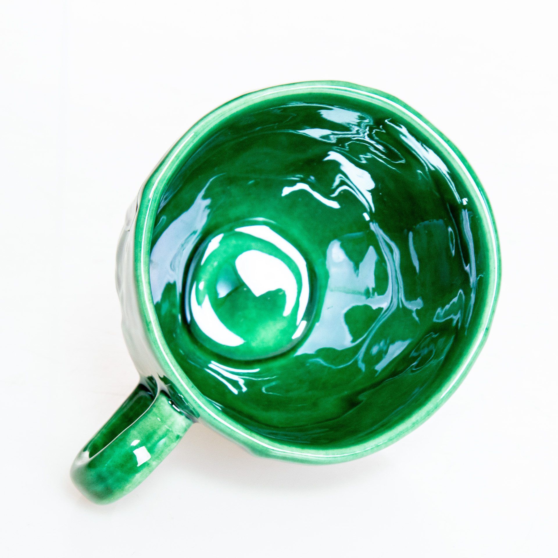 Chávena Couve Cerâmica Verde 8cm