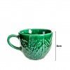 Chávena Couve Cerâmica Verde 8cm Chávena Couve Cerâmica Verde 8cm