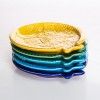 Prato Raso Peixe Cermica Azul Escuro 15.5cm