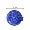 Prato Raso Peixe Cermica Azul Escuro 15.5cm