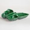 Prato Aperitivo Borboleta Verde 25.5X20cm