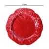 Prato Raso Couve Cer�mica Magenta 27cm