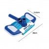 Escova Limpa Fundo Piscina 29X15.2cm