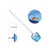 Rede Apanha Folhas Piscina + Cabo Alumnio 155cm