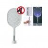 Raquete Anti Insetos com Base 3200V 52X21.7cm Raquete Anti Insetos com Base 3200V 52X21.7cm
