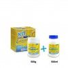 Kit Tratamento Piscinas Cloro 500gr + Algicida 500ml