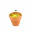 Vela Citronela Vaso Terracota Redondo 8cm