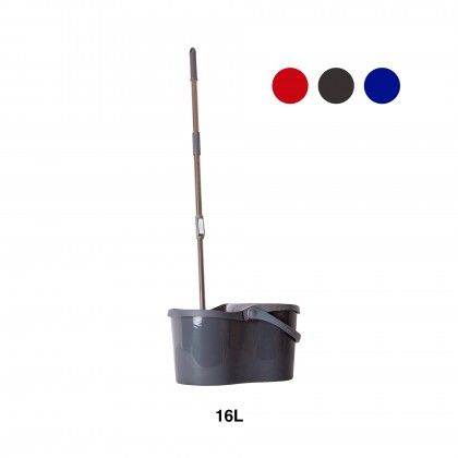 Balde com Esfregona Giratria 360 16L