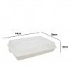Boleira Plstica com Tampa Retangular 44X30X10cm