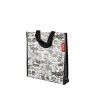 Saco Compras Rfia Graffiti 31X7X31cm
