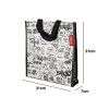 Saco Compras Rfia Graffiti 31X7X31cm
