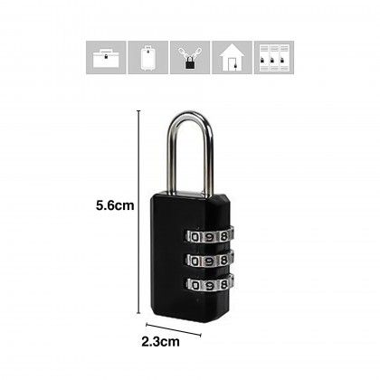 Cadeado com Código Gym 23X56mm Cadeado com Código Gym 23X56mm
