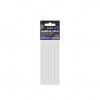 Barra Silicone Redonda Branca 7X180mm Pack 6
