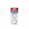 Rolo Fita Cola Transparente 18mmx30m Pack 2
