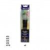 Pincel Fibra Natural Pack 5