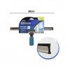 Raquelete Vidros Profissional Metal Prateado 30cm