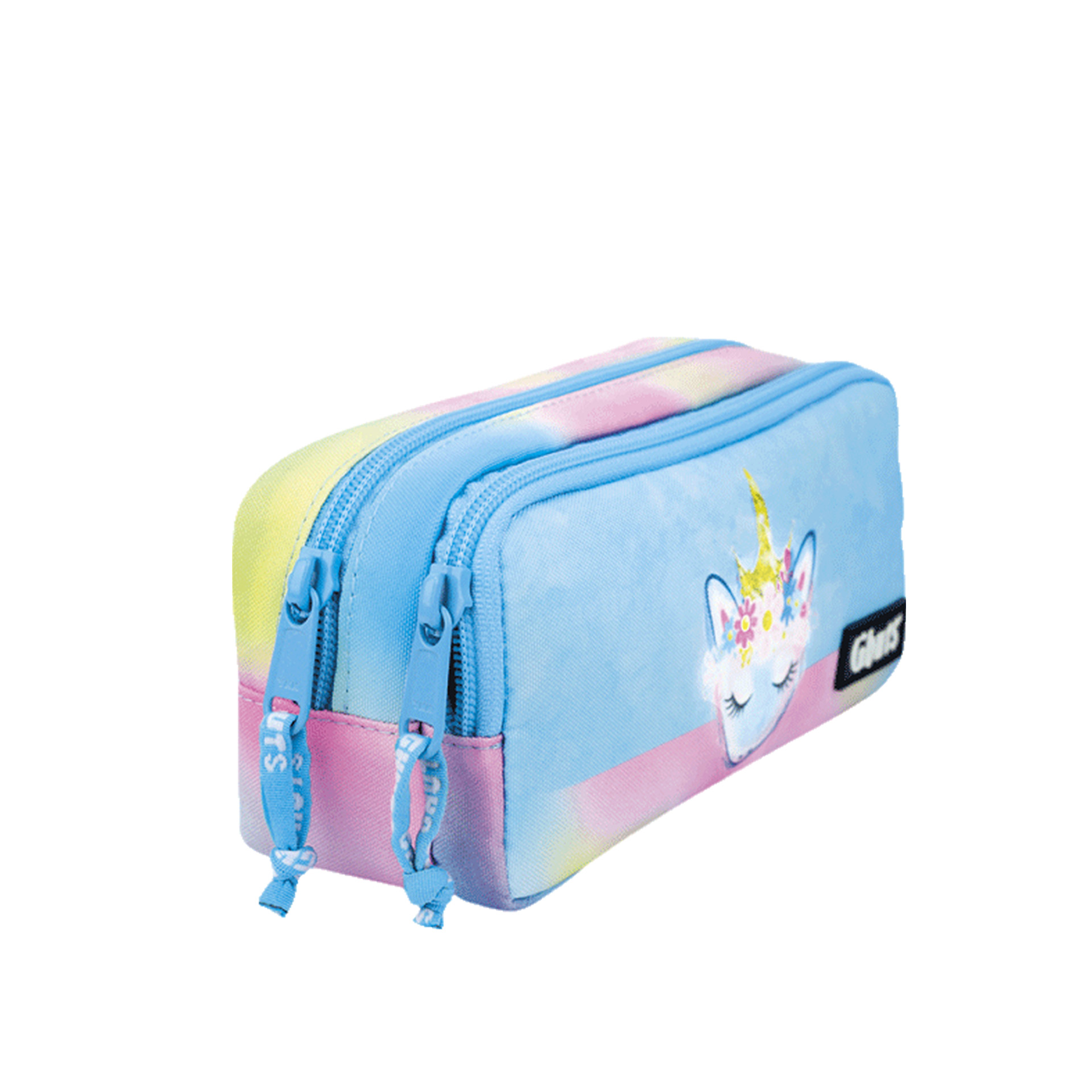 Estojo Duplo Gh225 Miss Unicorn 20.5X9.5X8cm