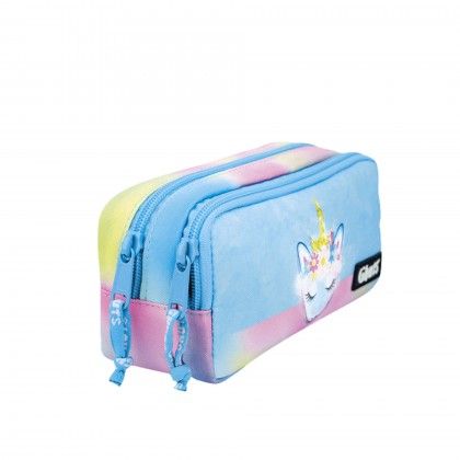 Estojo Duplo Gh225 Miss Unicorn 20.5X9.5X8cm