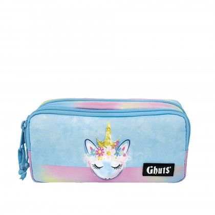 Estojo Duplo Gh225 Miss Unicorn 20.5X9.5X8cm
