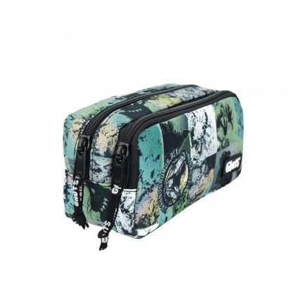 Estojo Duplo Gh128 Dino Fossil 20.5X9.5X8cm